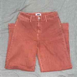 Paige Nellie High Rise Cullote Jeans